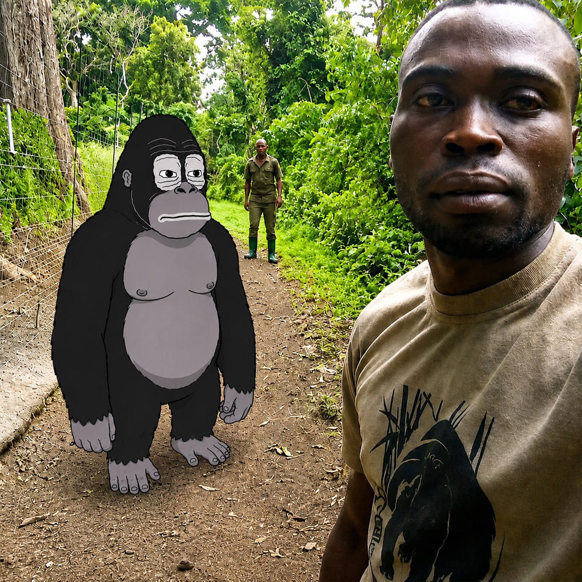Jungle selfie