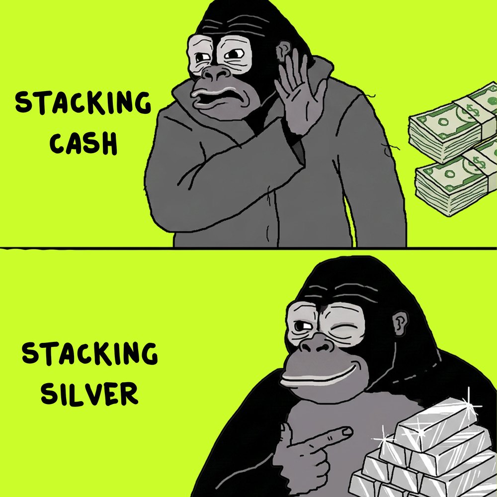 Stacking cash vs stacking silver