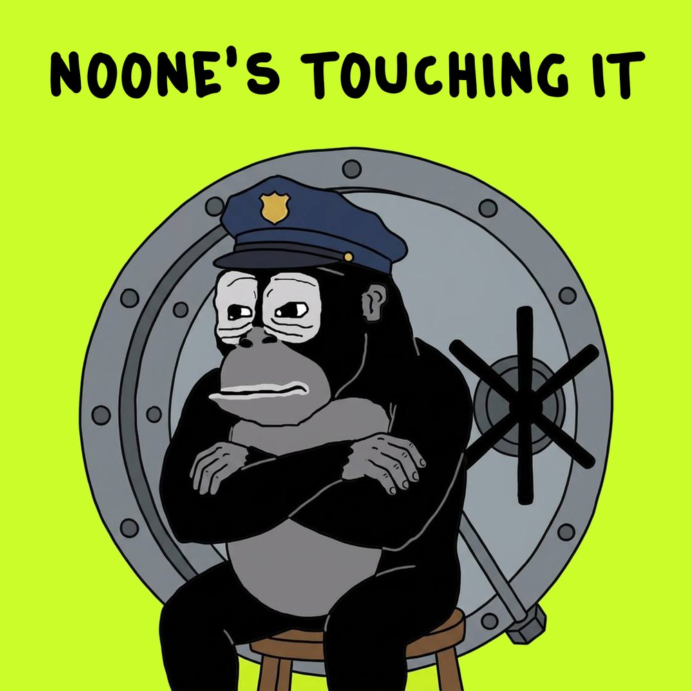 No one's touching it